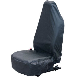 Funda de servicio para asiento de coche BASIC de polipropileno negro.