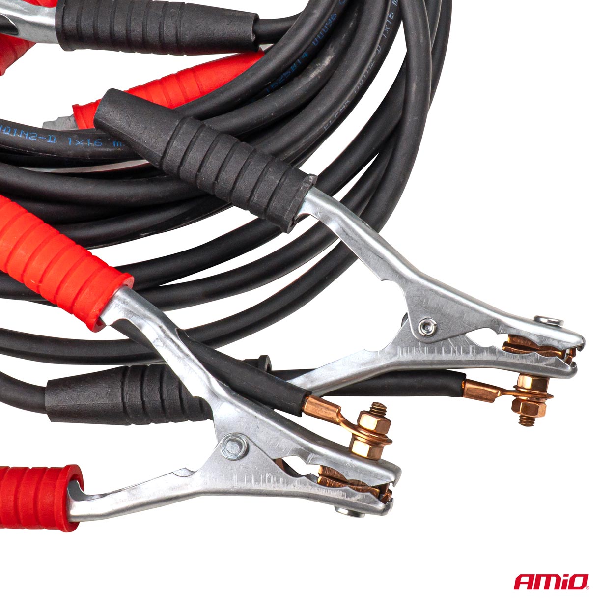 Cables de Arranque de Cobre 1500A (6 Metros) Profesional AMiO - Imagen 2