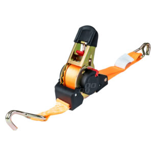 Cinta de Amarre con Trinquete Automático 1500kg (4,5m x 50mm) Gancho J