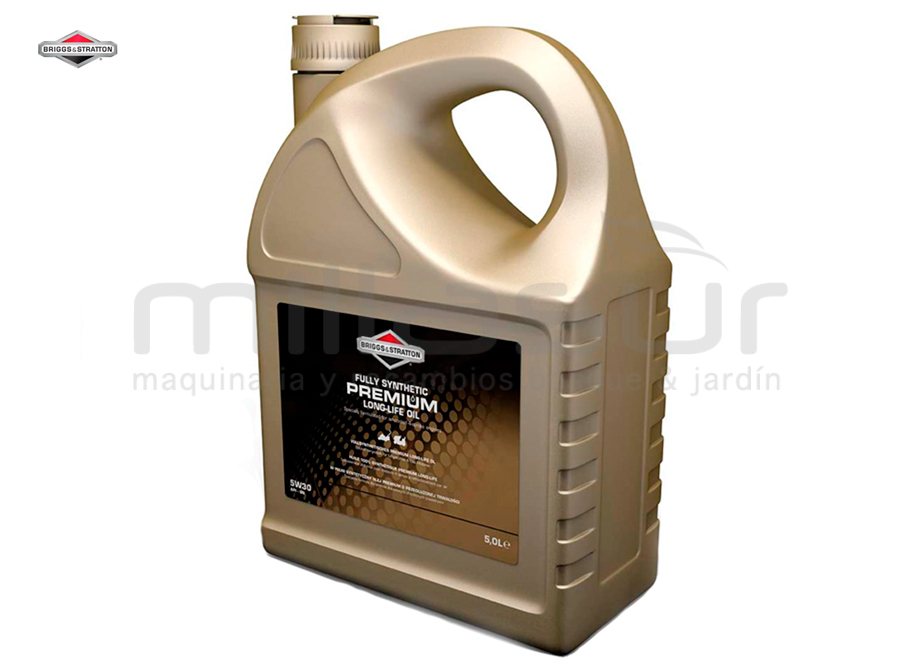 BRIGGS & STRATTON 100009S Aceite 5W30 Premium 5L - Reymotor
