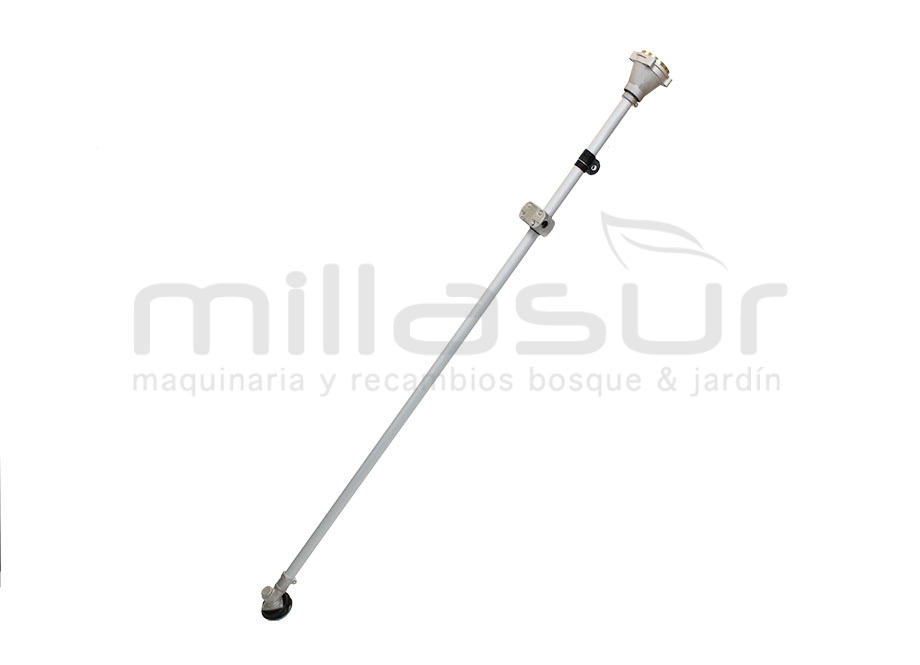 Barra desbrozadora con cabezal y soporte embrague (28x9t) - Referencia 55-7422
