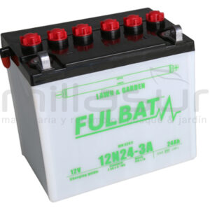 99-1822 Bateria Acido 12N24-3A 24AH (184 X 124 X 175) +Der - Reymotor