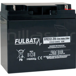99-1772 Bateria Ciclica Agm FPC12-20 12V 20 Ah.( 181