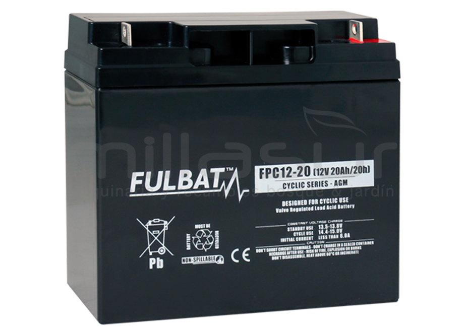 99-1772 Bateria Ciclica Agm FPC12-20 12V 20 Ah.( 181