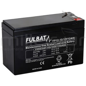 99-1812 Bateria Gel Agm FP12-14 12AH Reemplazada Por FP12-12 ( 151 x 98 x 101 ) -Der - Reymotor