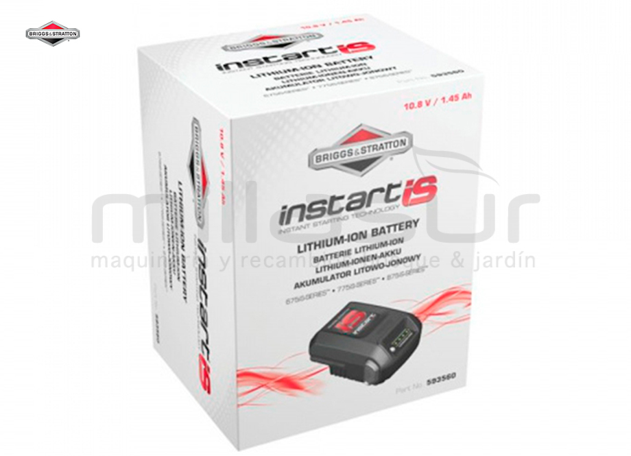 BRIGGS & STRATTON 597189 Bateria Instart Reemplaza A 593560 - Imagen 4