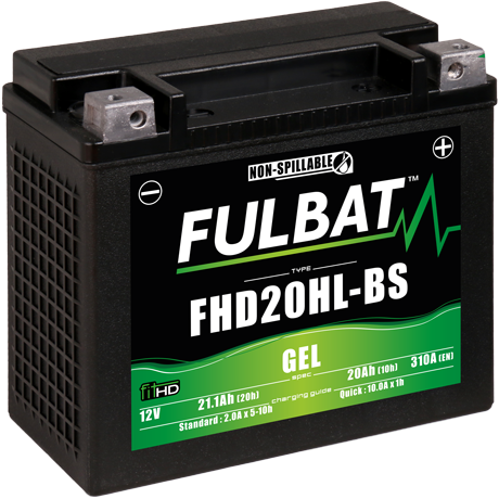 99-1888 Bateria Moto FHD20HL-BS 12V Gel 20 Ah (175 x 87 x 155) +Der. - Reymotor