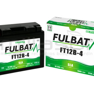 99-188 Bateria Moto FT12B-4 12V Sla 10Ah (150 x 69 x 130) -Der. - Reymotor