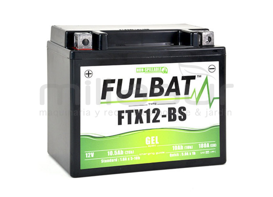 99-1878 Bateria Moto FTX12-BS 12V Libre Mantenimiento 10.5Ah (150 x 87 x 130) -Der. - Reymotor