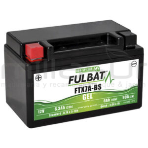 99-1876 Bateria Moto FTX7A-BS 12V Libre Mantenimiento 6.3Ah (150 x 87 x 93) -Der. - Reymotor
