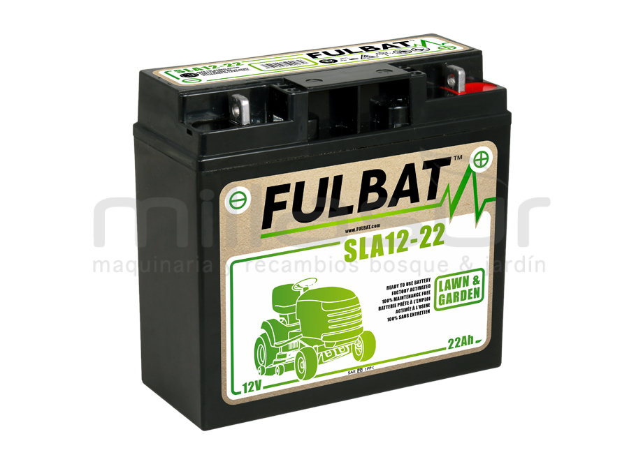 99-1813 Bateria SLA12-22 22 Ah (182 x 77 x 168) +Der - Reymotor