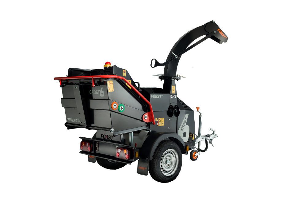 FÖRST CADET6 Biotrituradora Forst B&s Gasolina 23HP Vtwin - 150MM - Imagen 2