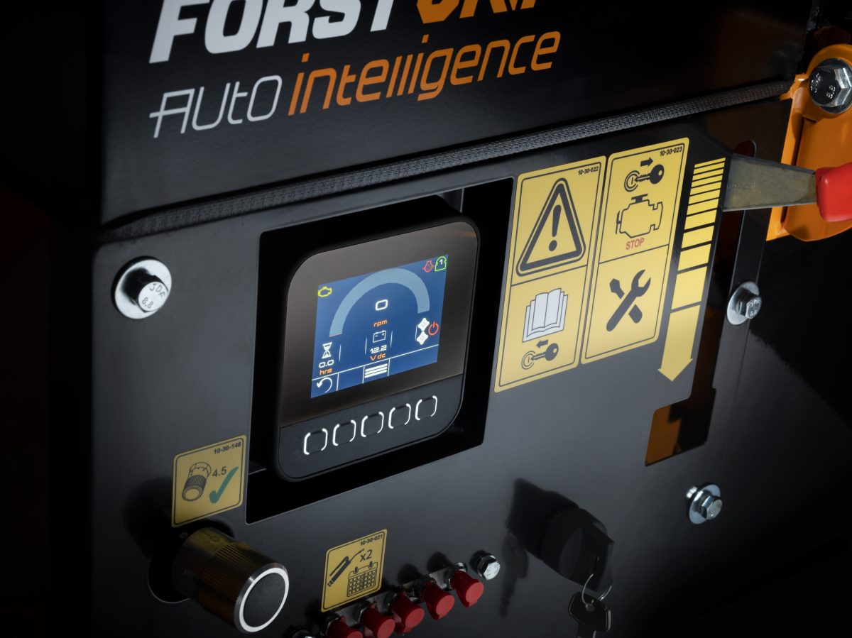 FÖRST ST8D-55 Biotrituradora Remolque Forst Doosan 55HP Diesel Dpf - 200MM - Imagen 3