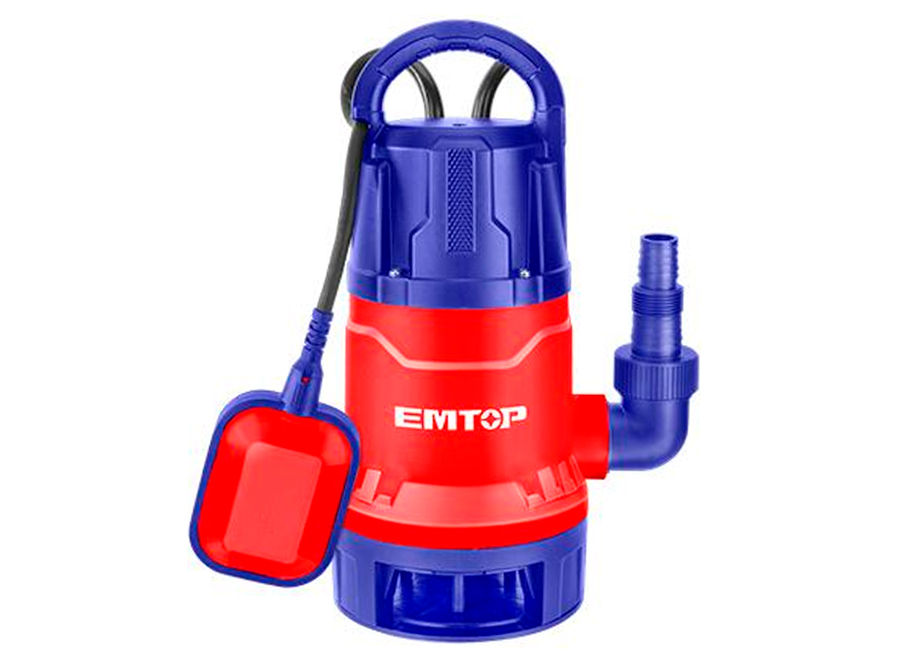 EMTOP EWPPQ07508 Bomba Electrica 1" Sumergible Aguas Sucias 750W Fibra - Reymotor