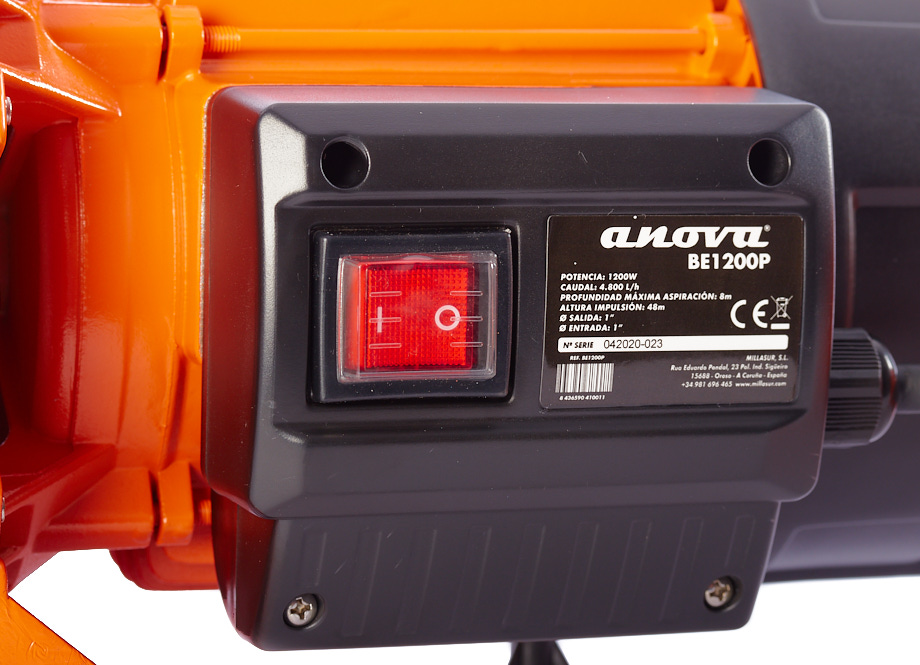 ANOVA BE1200P Bomba Electrica Con Press Control 1200W - Imagen 3