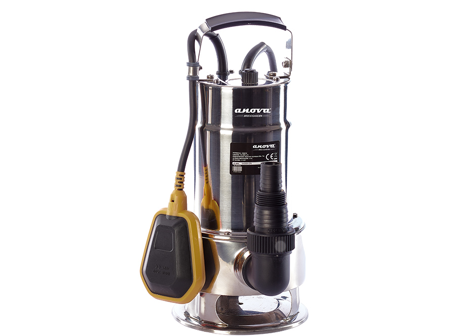 ANOVA BRICOGARDEN BGWPE1000D Bomba Electrica Sumergible Aguas Sucias 1000W Acero Inox Razo - Bricogarden - Reymotor