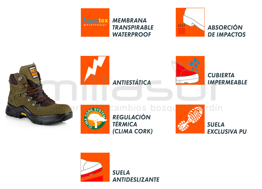 99-6090 Bota Kassa - Talla 42 ( Especial Caza) - Sintra - Imagen 2