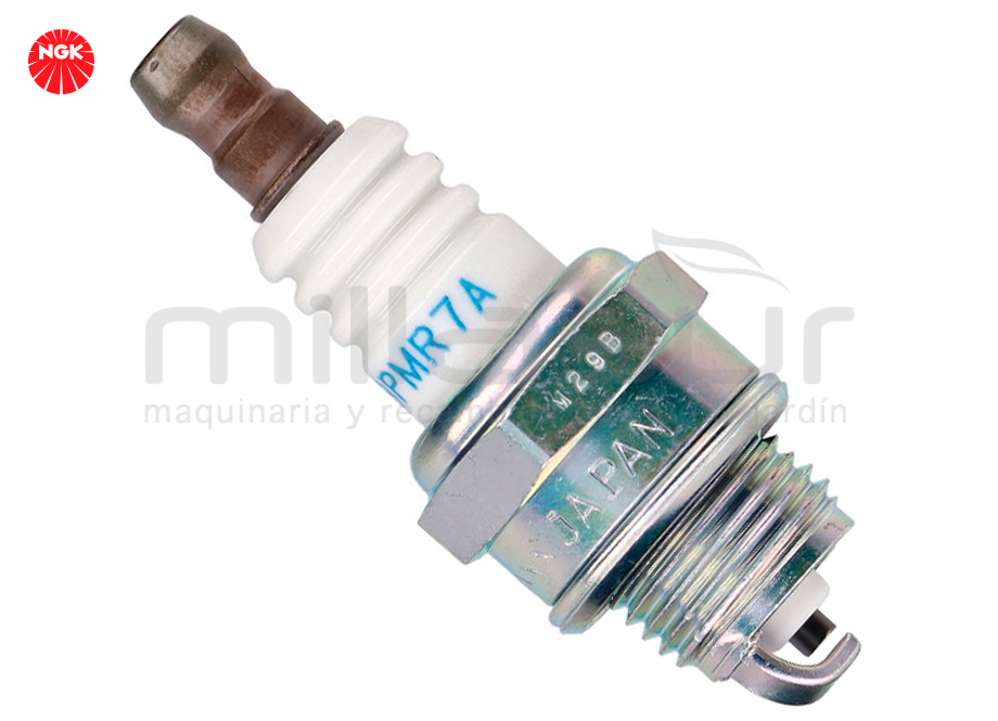 99-1170 Bujia Ngk BPMR7A MOTOSIERRA/DESBROZ (Resistencia Termica - Terminal Fijo) - Reymotor