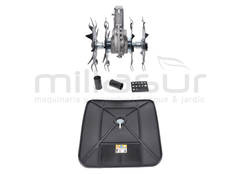 55-175 Cabezal Cultivador Adaptable Desbrozadora Universal + Casquillos - Imagen 2