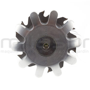 Cabezal disco widia con protector inferior giratorio para eliminar brotes - 100mm - 16 dientes - Referencia 55-1026