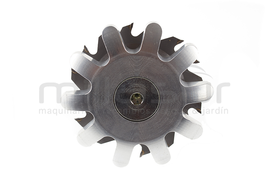Cabezal disco widia con protector inferior giratorio para eliminar brotes - 100mm - 16 dientes - Referencia 55-1026