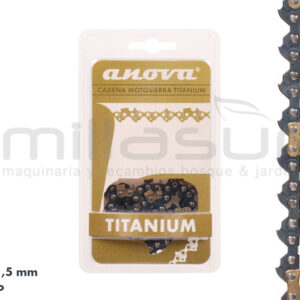 Cadena ANOVA Titanium 3/8" .058" (1
