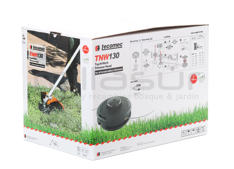 Caja expositora de 20 cabezales Tap-N-Go tnw130 universal - Referencia 55-761