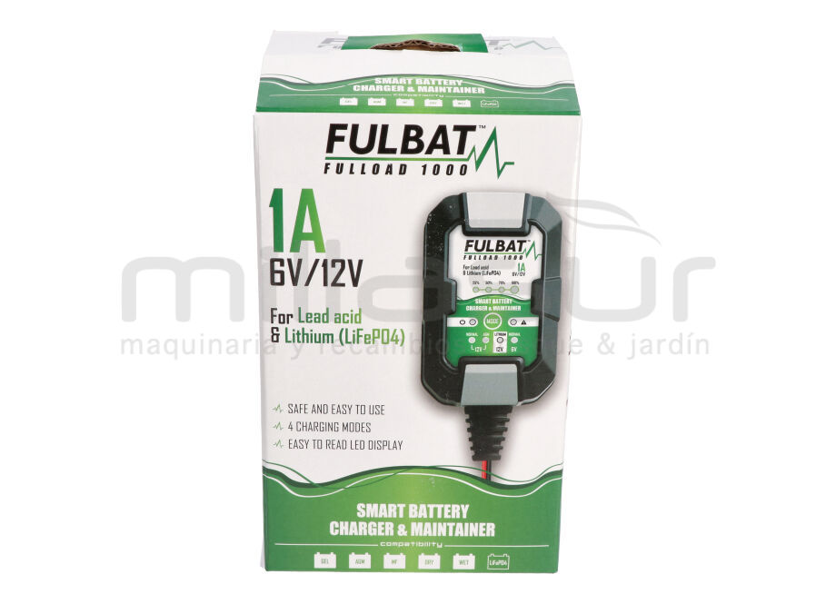 99-1855 Cargador DE Baterias Fulload 1000 - New 2021 - Imagen 4