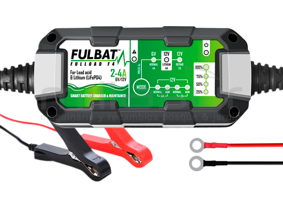 99-1858 Cargador DE Baterias Fulload F4 2-4Ah - Reymotor