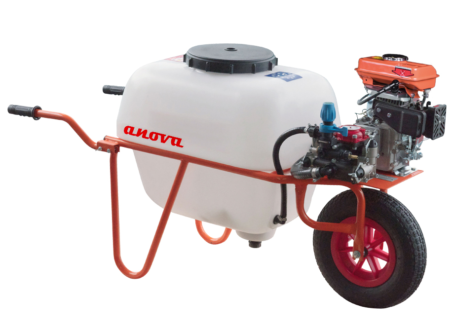 ANOVA P100-1 Carretilla Sulfatadora (1 Rueda) - Bomba Comet - Reymotor