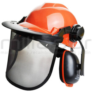 99-7261 Casco Forestal Con Pantalla Y Auriculares - Reymotor