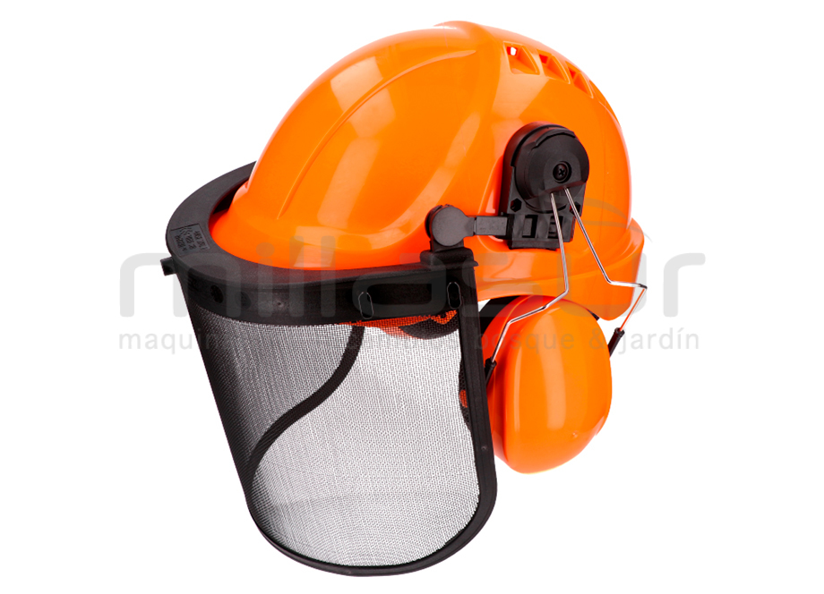 99-725 Casco Forestal Con Pantalla Y Auriculares - Reymotor