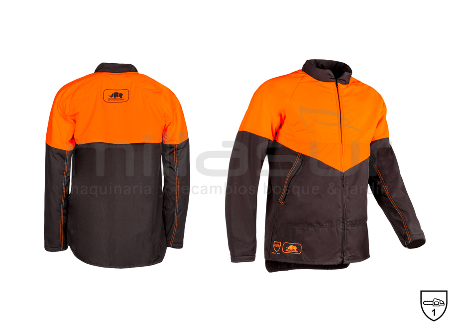 ECHO 99-6232 Chaqueta Anticorte Base Pro CLASS1 Talla m (Proteccion en Brazos y p ) - Reymotor