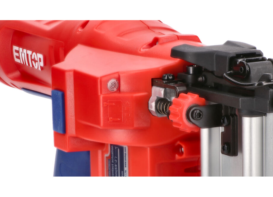 EMTOP ELBNLI2036 Clavadora Bateria 20V P20S (Con 2 Baterias 2Ah, Cargador, Maletin) - Imagen 8