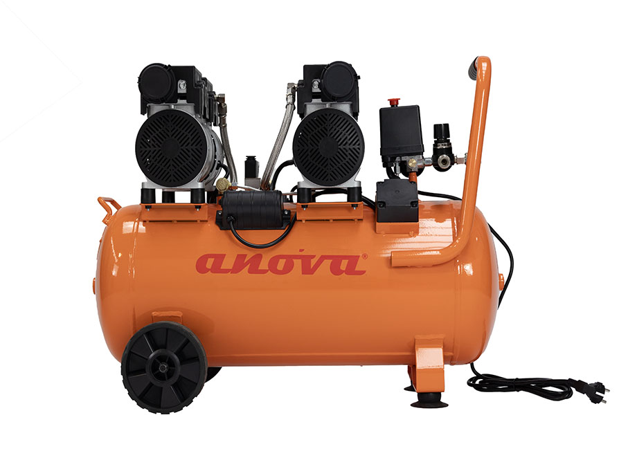 ANOVA CA50S Compresor Aire 50L - 8BAR - Sin Aceite - 260L/MIN - Reymotor