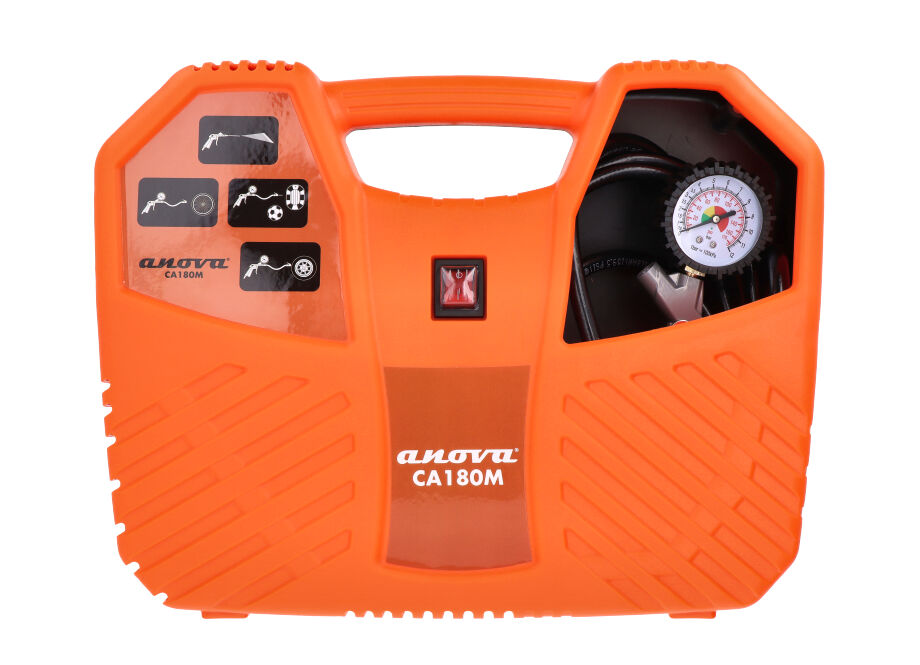 ANOVA CA180M Compresor Aire 8BAR - Maletin Portatil - Reymotor
