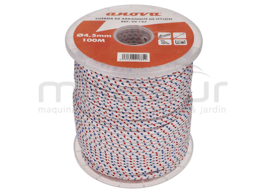 99-147 Cuerda Arranque D: 4.5 mm ( 100 Metros ) - Reymotor