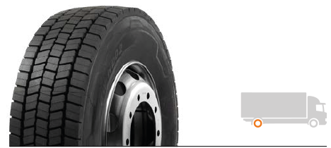 Neumático de camión CROSSWIND 265/70R17.5 CW-HD02 140/138M