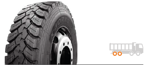 Neumático de camión CROSSWIND 315/80R22.5 CWD40K 156/150K