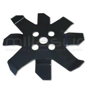 Disco de triturar antirrebote 8 puntas 255x3x20 - Referencia 55-1076