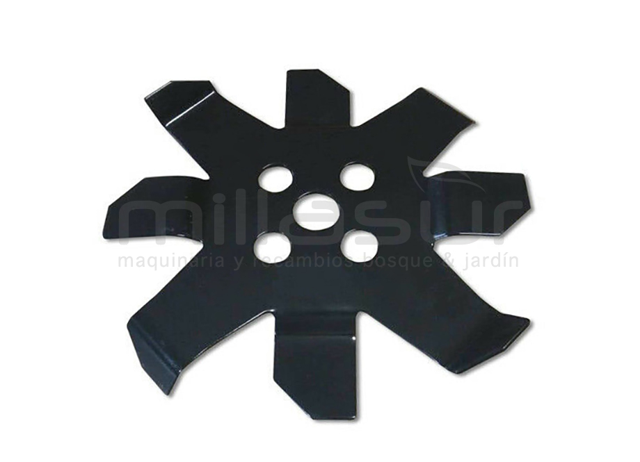 Disco de triturar antirrebote 8 puntas 255x3x20 - Referencia 55-1076
