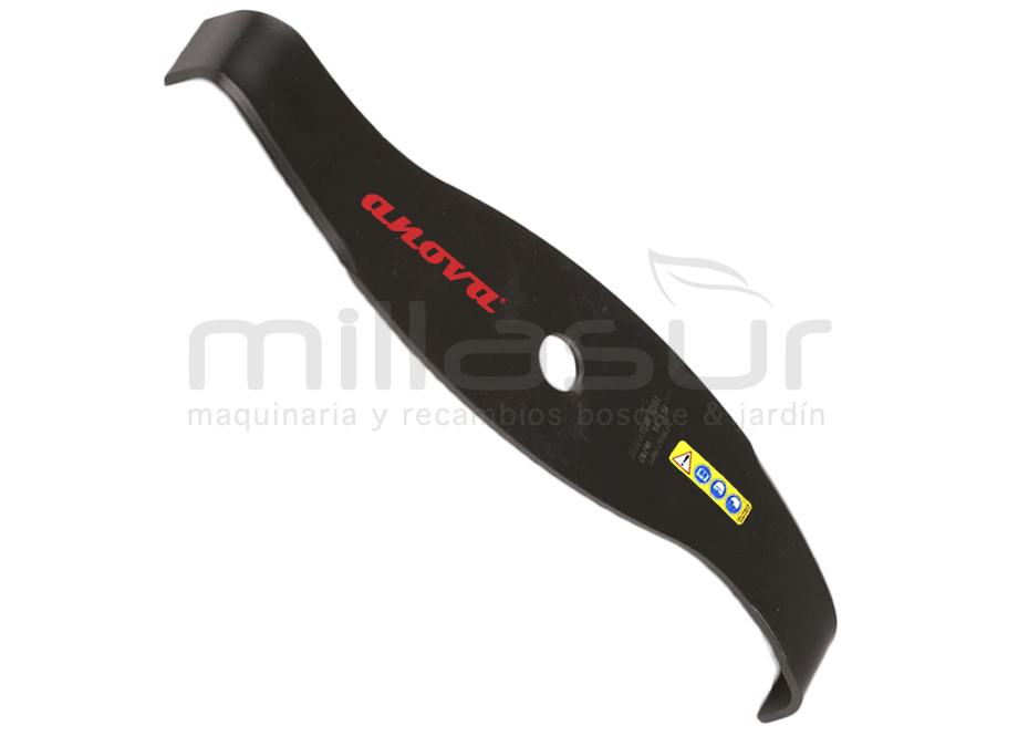 Disco ANOVA 2 puntas curvo maleza 320 x 3 x 25