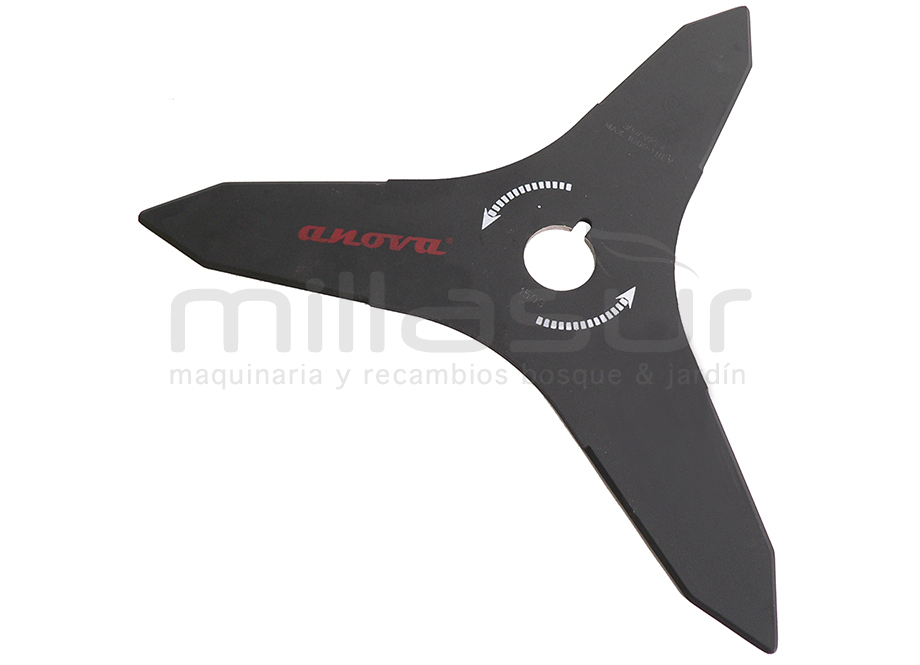 Disco ANOVA 3 puntas 255x3x25.4 - Referencia 55-1034