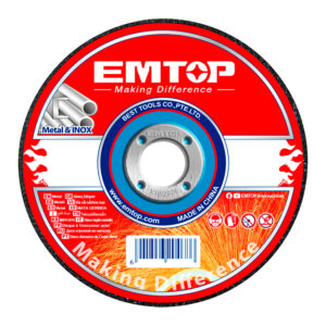 EMTOP EACD121251 Disco Corte Metal Amoladora 125MM 1.2MM - Reymotor