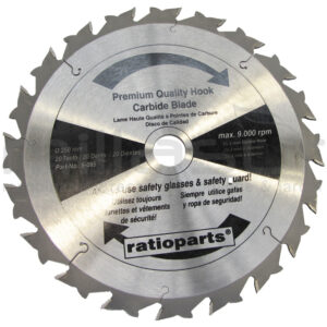 Disco de widia 250x2.8x20 ( con antirrebote curvo) - Referencia 55-1021