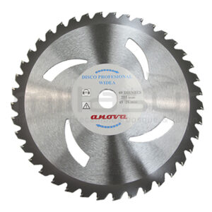 Disco de widia 40 dientes 255x2x25.4 - Referencia 55-1010