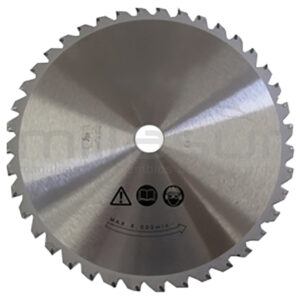 Disco de widia cerrado 40 dientes 255x2x25.4 con reduccion a 20mm - Referencia 55-1016