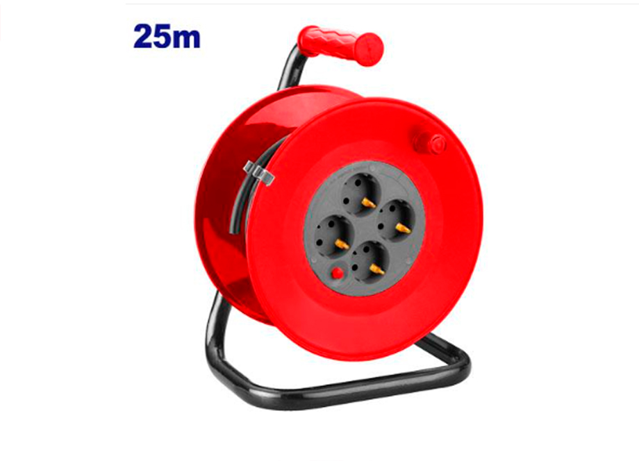 EMTOP EMEJ8380 Extensible Cable Electrico 25M - Con Protector Térmico - Reymotor
