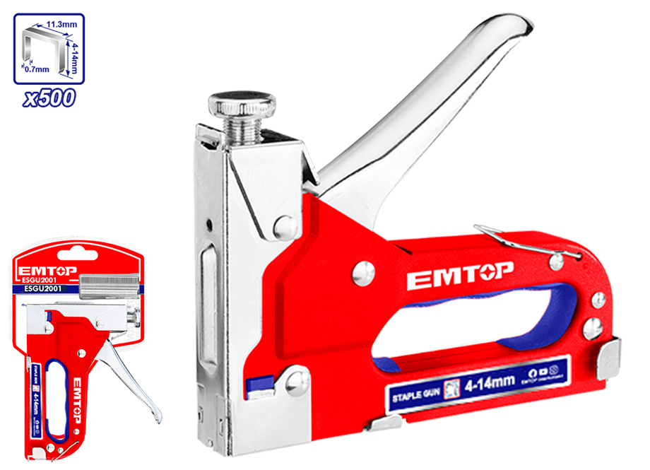 EMTOP ESGU2001 Grapadora - Clavadora Manual 4-14mm - Reymotor