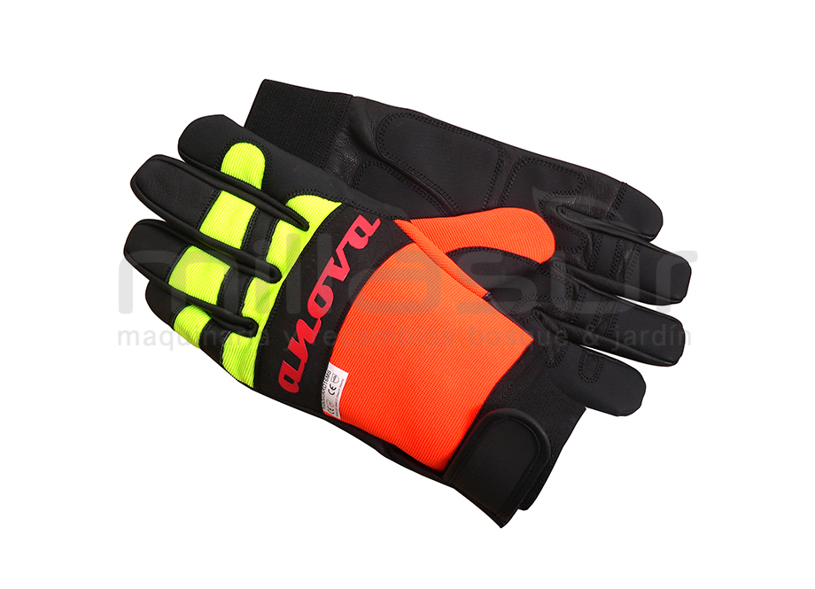 99-6712 Guantes Anticorte Motosierra 2MANOS CLASS1 T9 - Reymotor